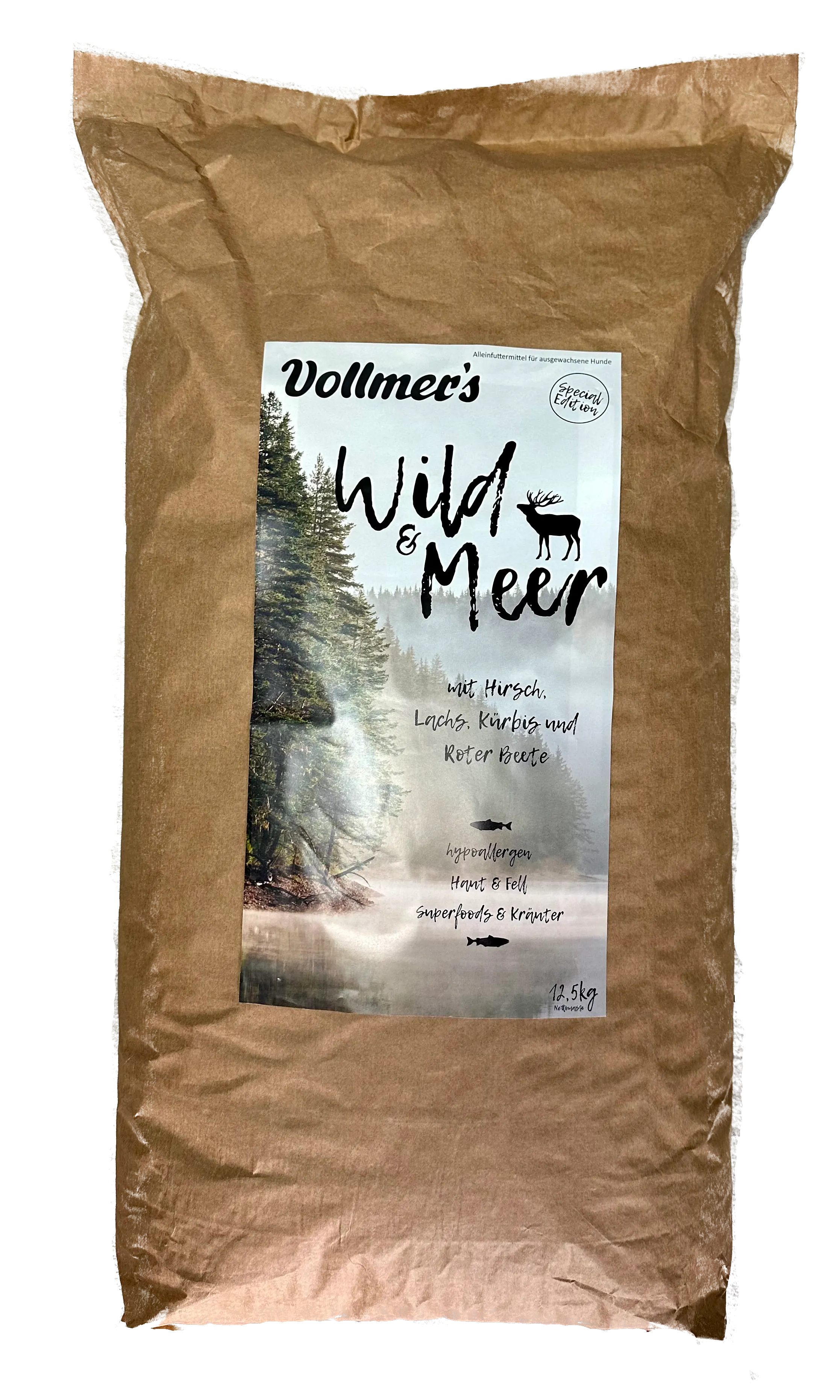 Product Image for 12,5 kg Vollmers Wild & Meer 